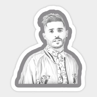 Jon Bellion illustration Sticker